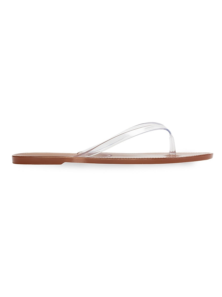 Crystal PVC Flip Flops
