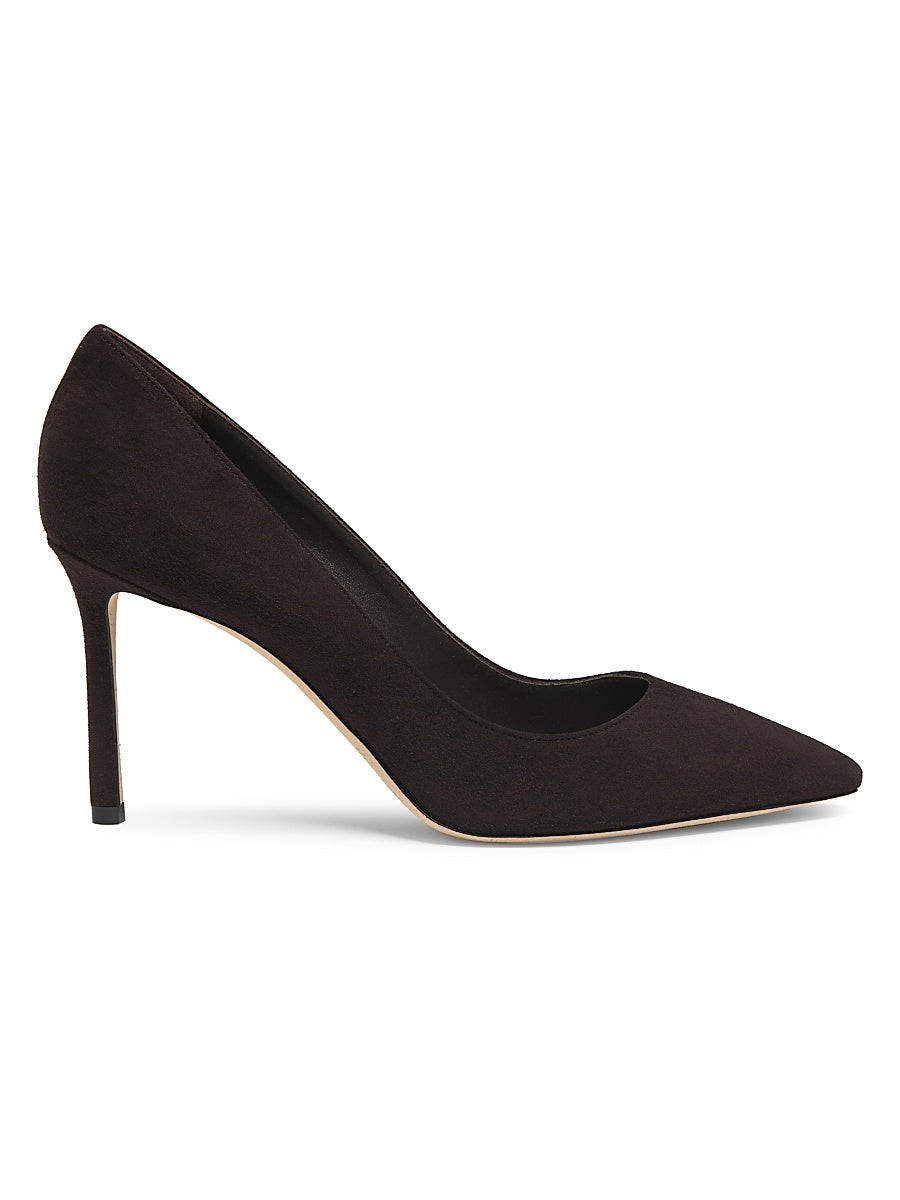 Romy 85MM Suede Pumps