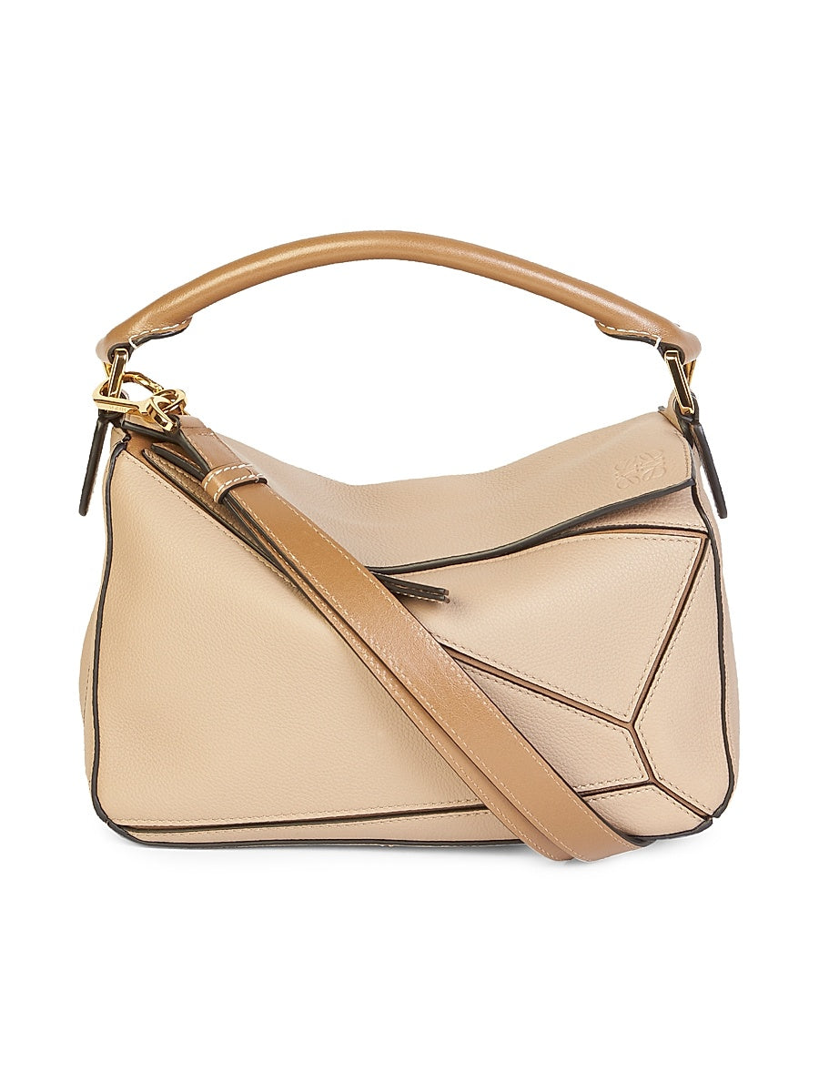 Small Puzzle Leather Bag