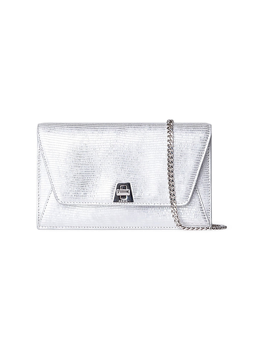 Anouk Envelope Patent Leather Crossbody Bag