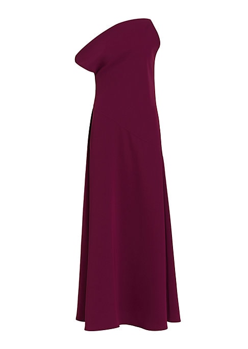 Fluid Asymmetric Evening Dress