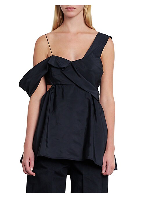 Chic Off-Shoulder Peplum Top