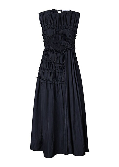 Ruffled Elegance Maxi Dress