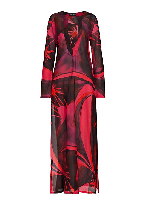 Tropical Escape Caftan Dress