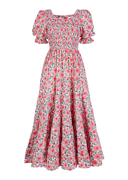 Blush Tiered Maxi Dress
