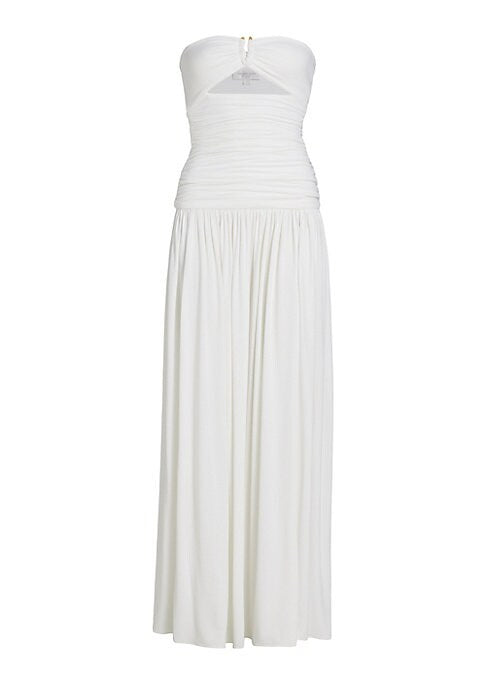 Sleek Cut-Out Maxi Dress