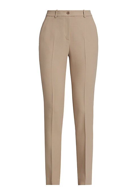 Chic Pleated Cropped Pants