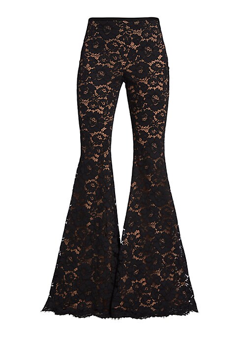Lace Elegance Bell-Bottoms