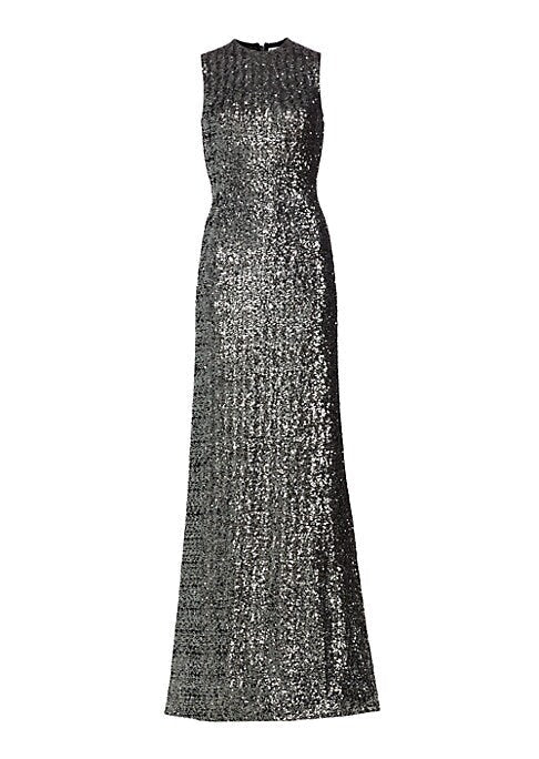 Glistening A-Line Elegance