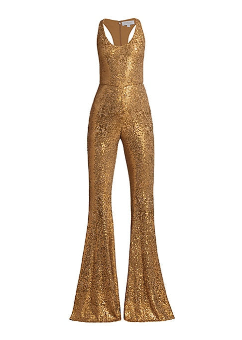 Sparkling Flare Jumpsuit