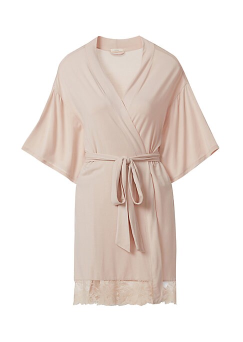 Floral Lace Kimono Robe