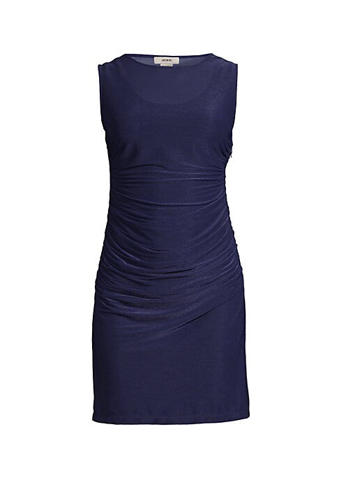 Sleek Ruched Mini Dress