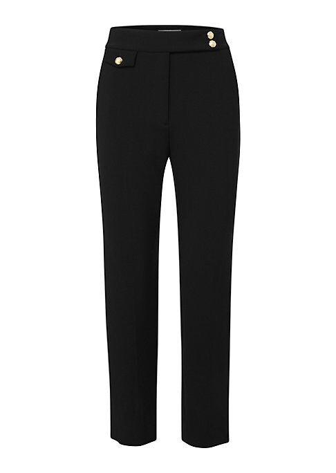 Chic Ankle-Crop Trousers