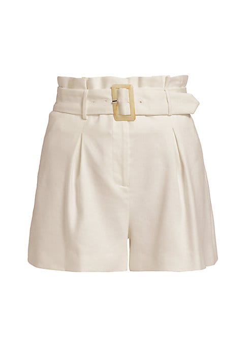 Chic Paper Bag Shorts