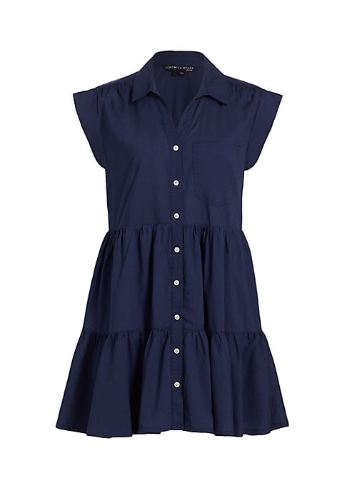 Chic Tiered Cotton Dress