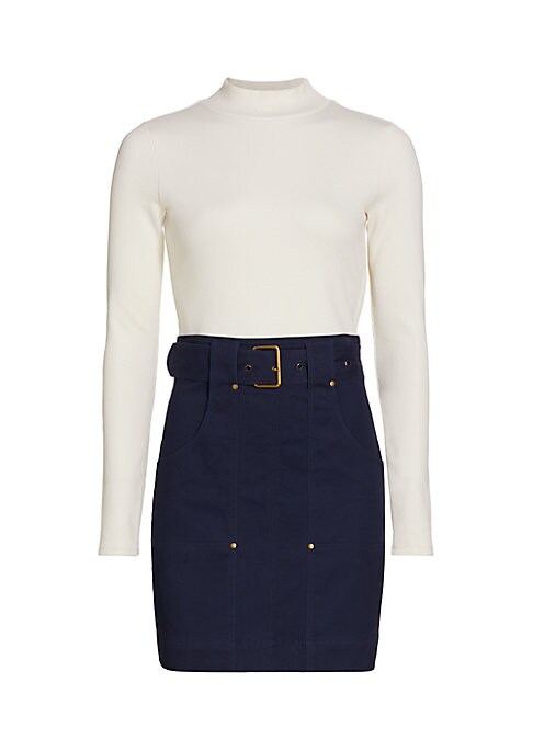 Chic Fitted Mini Dress