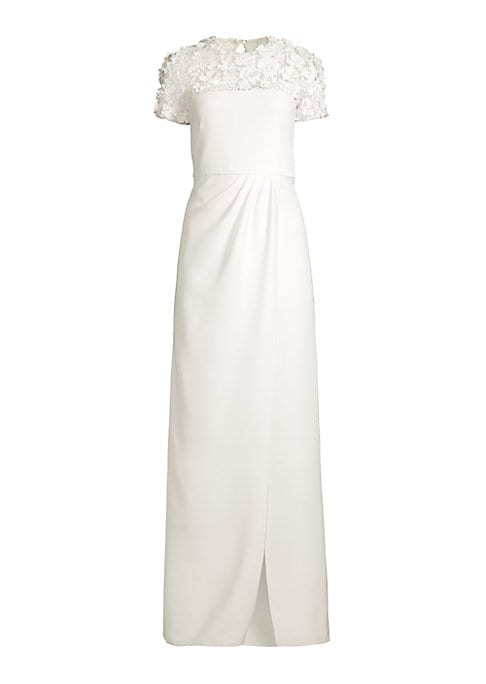 Lace Pearl Tulip Dress