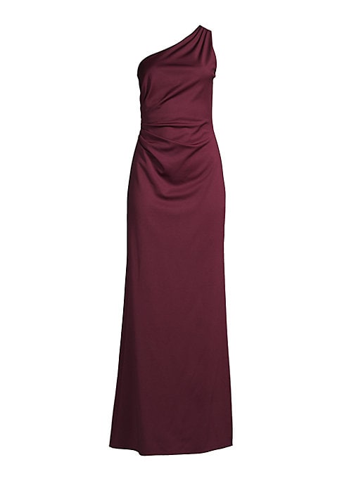 Elegant Asymmetrical Evening Dress