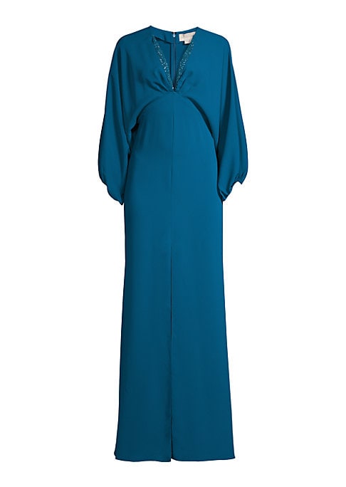 Beaded Elegance Gown