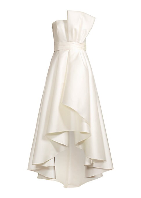 Obi Knot Satin Gown