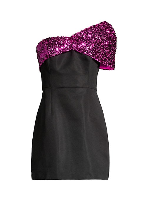 Sparkling One-Shoulder Dress