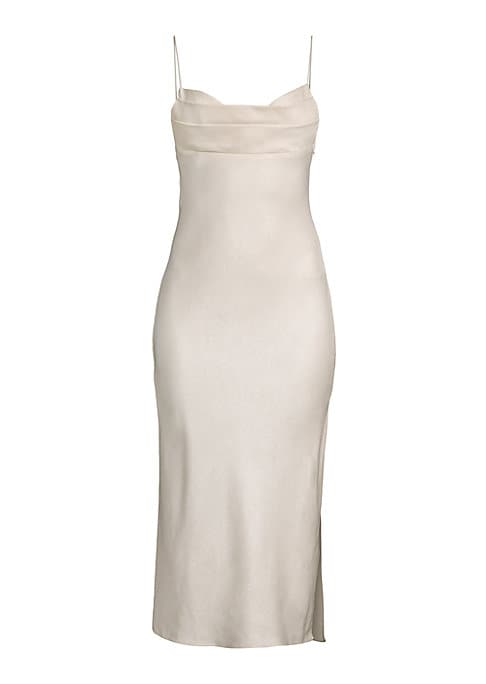 Draped Elegance Slipdress