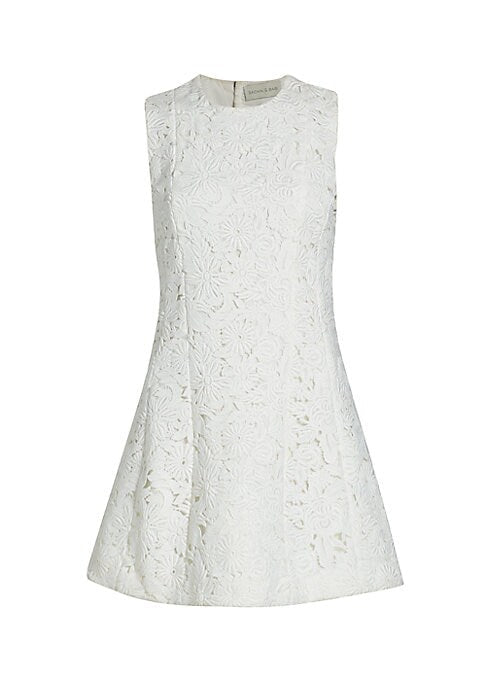 Lace Heart Mini Dress
