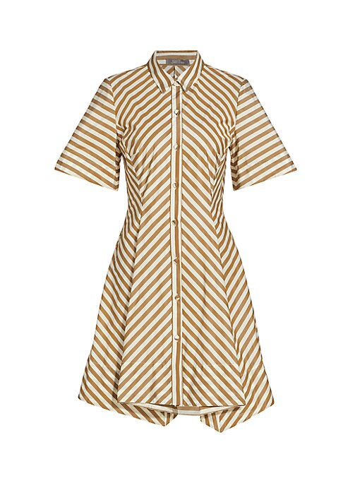 Chic Striped A-Line Dress