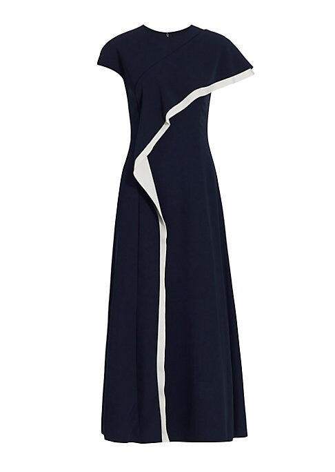Ruffle Charm Midi Dress