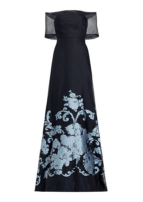 Floral Elegance Gown