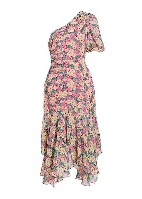 Floral Flutter Midi Dress