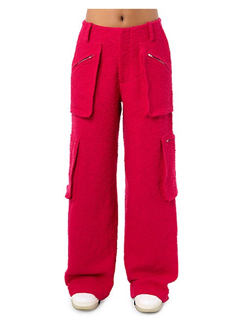 Textured Utility Trousers