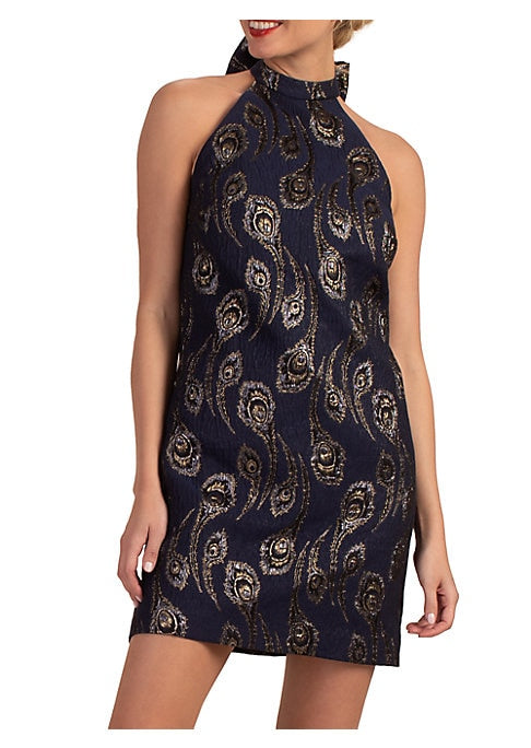 Peacock Elegance Dress