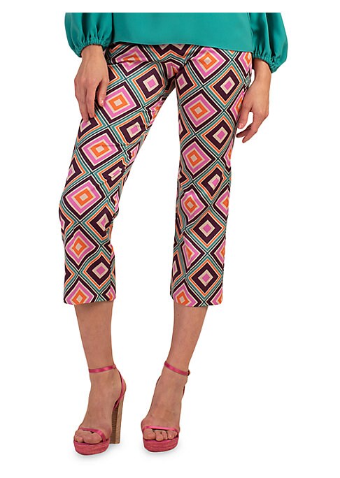 Colorful Kick Flare Trousers