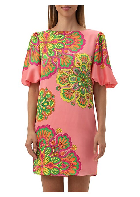 Floral Puff Sleeve Dress