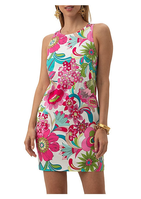 Floral Racerback Mini Dress