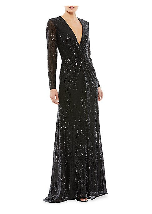 Twisted Elegance Gown