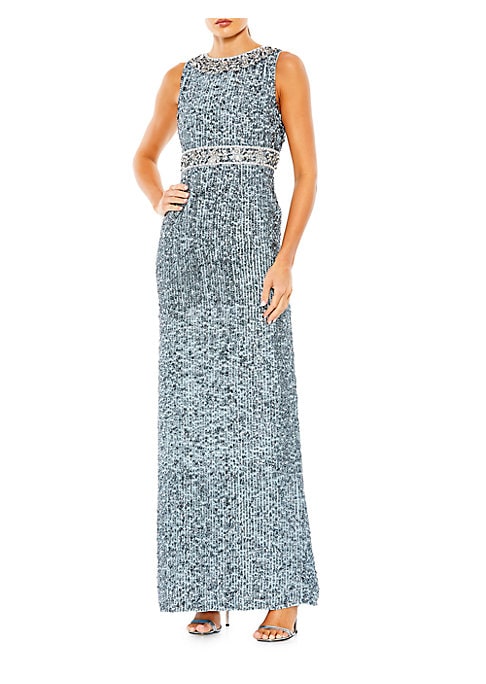 Sparkling Sleeveless Elegance