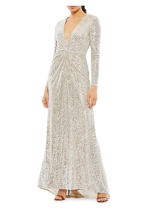 Twisted Elegance Gown