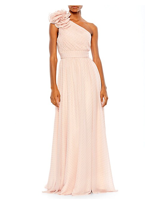 Polka Dot Ruffle Gown