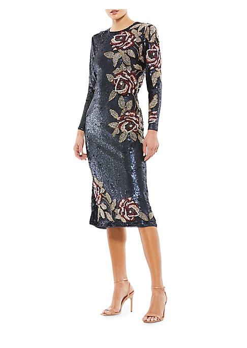 Sparkling Floral Dress