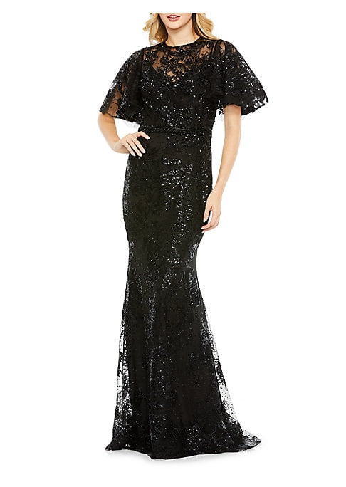 Floral Sequin Dream Gown