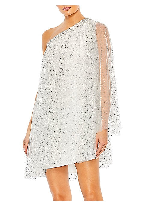 Glitter Tulle Mini Dress