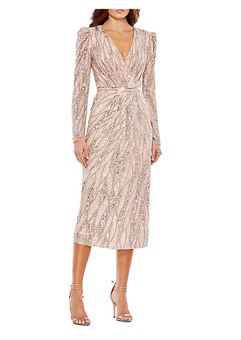 Glamourous Wrap Midi Dress