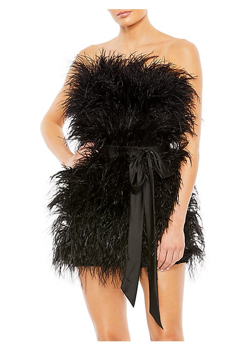 Feathered Elegance Dress