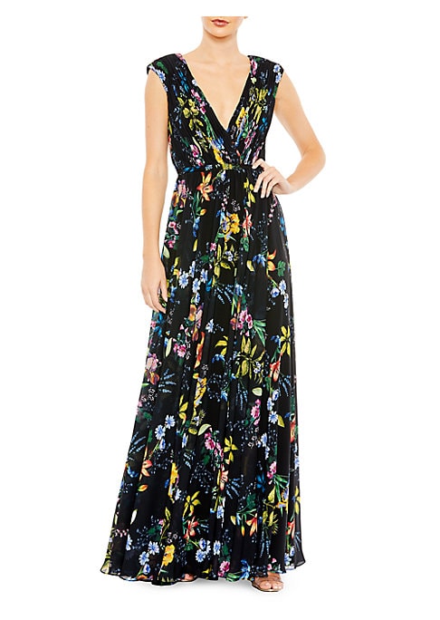 Floral Elegance Gown