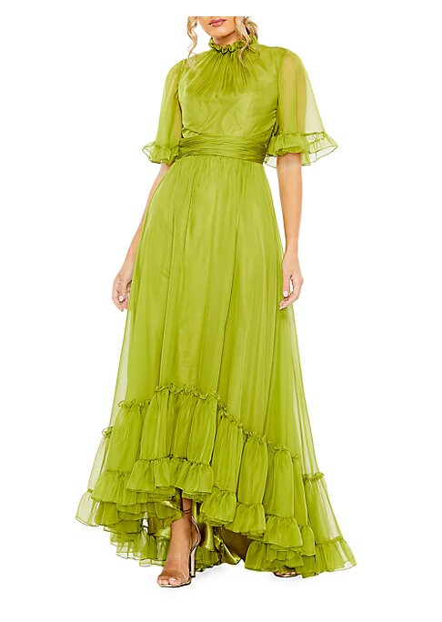 Chic High-Low Evening Gown