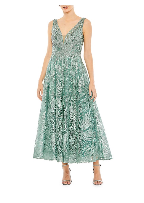 Blossom V-Neck Dress