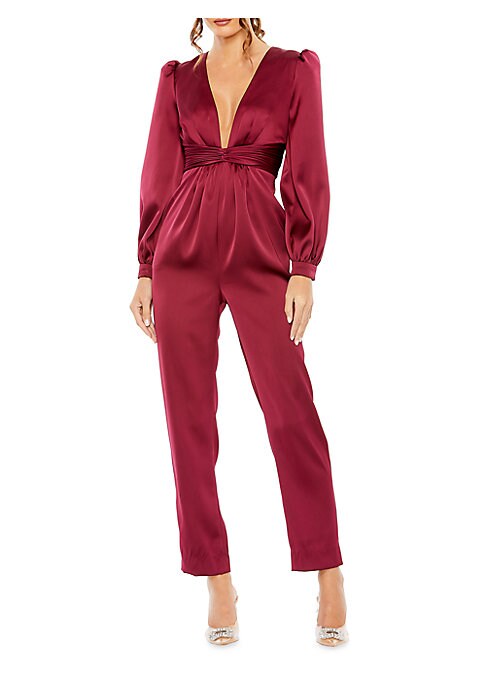 Satin Elegance Jumpsuit
