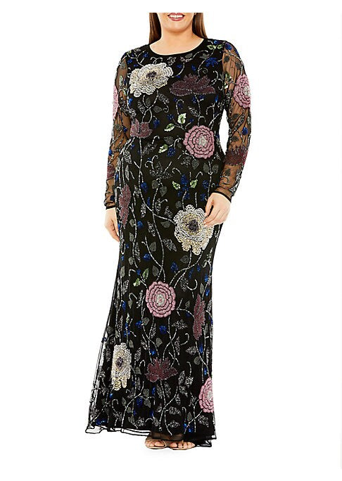 Floral Elegance Gown